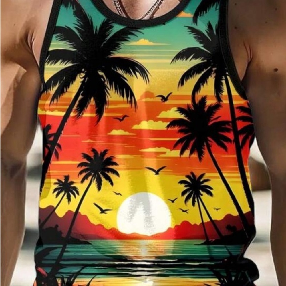 Sunset Beach Tank Top